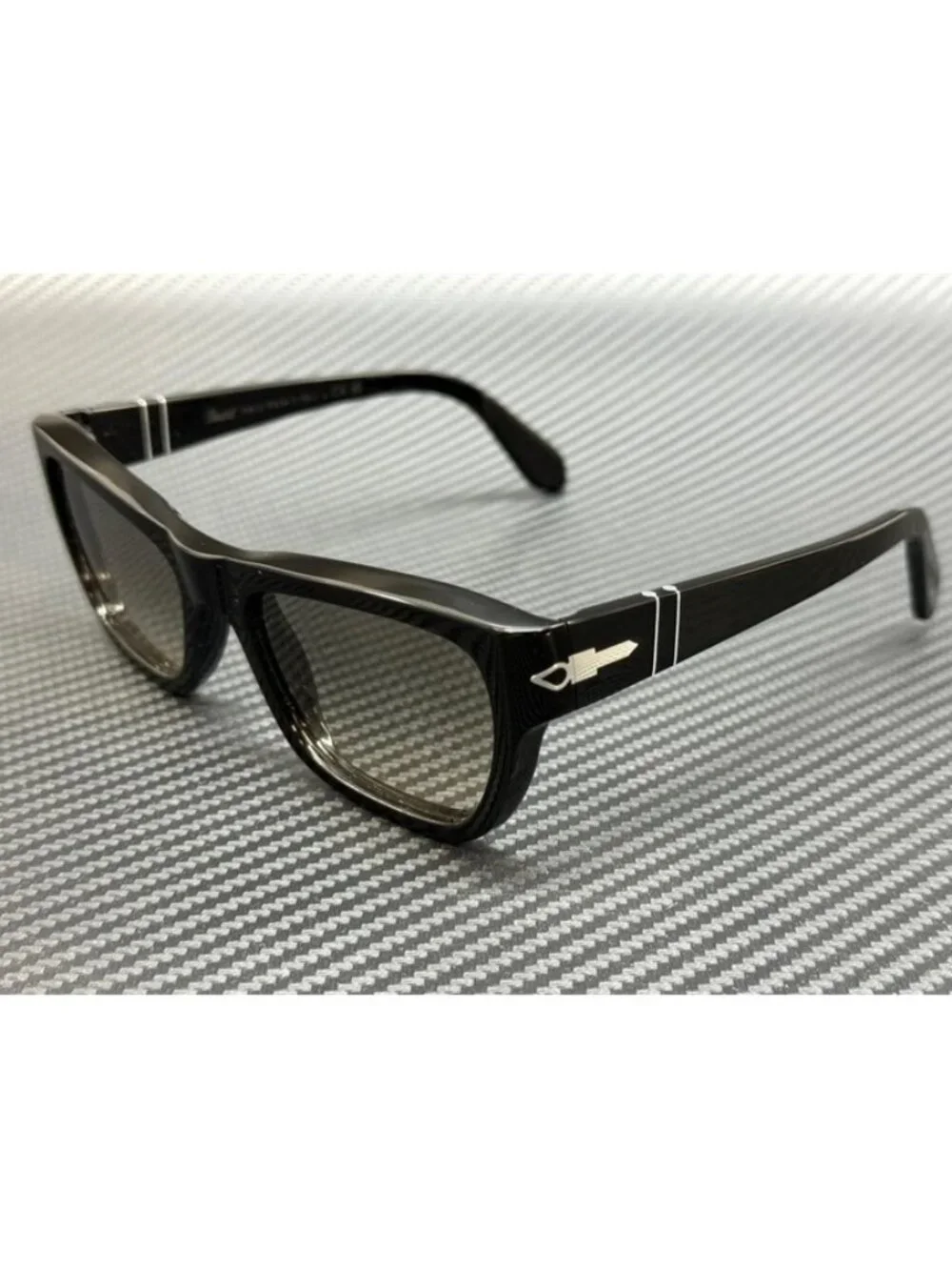 New Persol Men Black Sunglasses 56-20-145